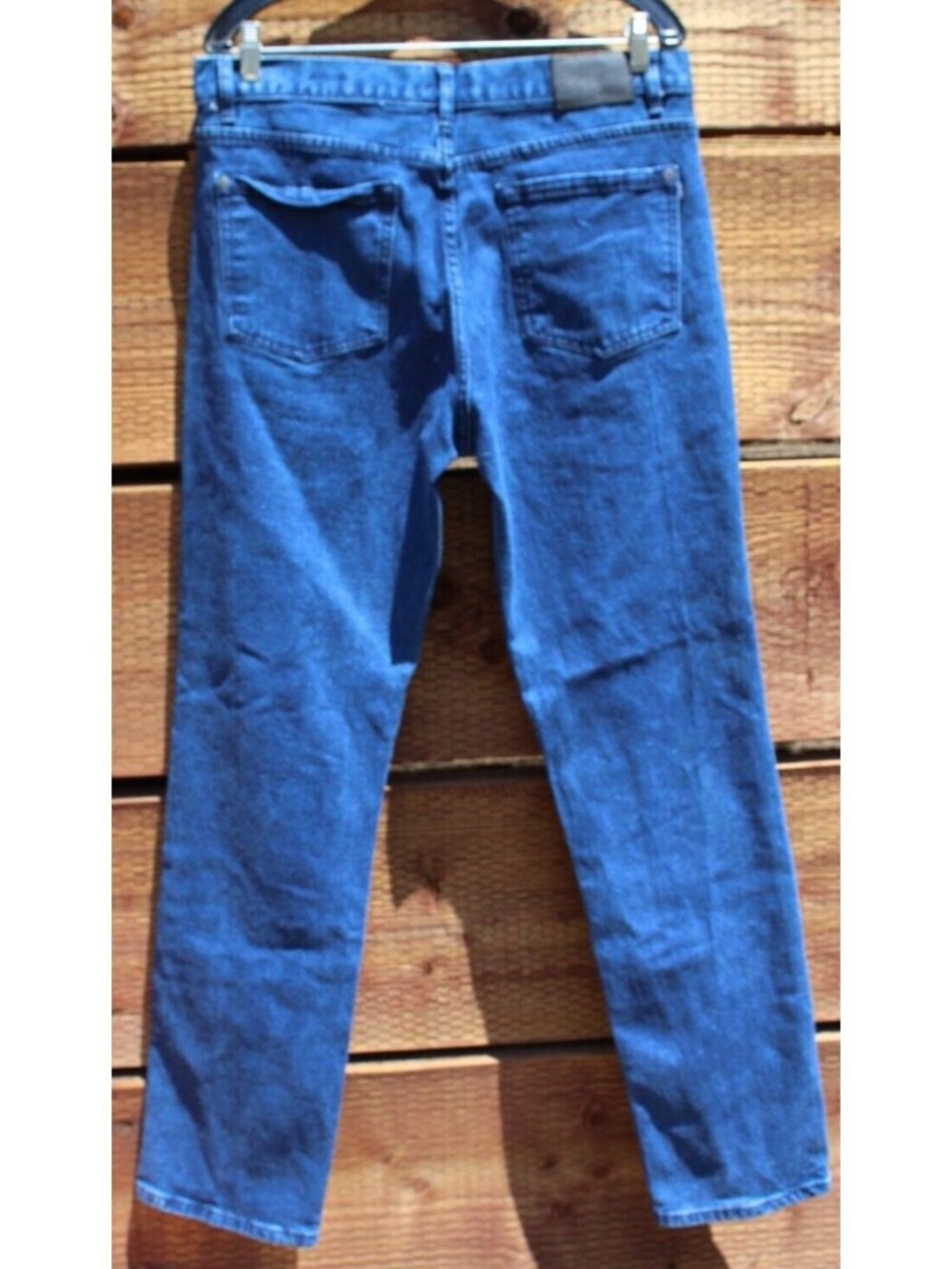 Jacks Surfboards Jeans Men Sz 34 X 33  Straight Leg Blue Denim Pants #C-9